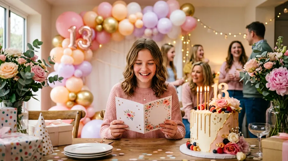 Best 13th Birthday Wishes for Girl