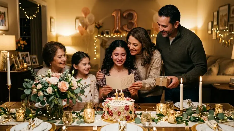 Heart-Touching 13th Birthday Wishes for Girl