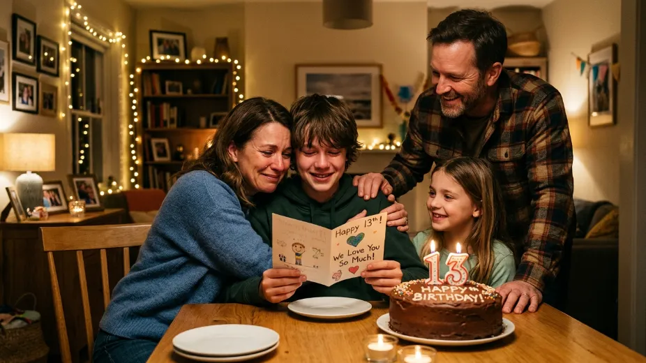 Heart-Touching Birthday Wishes for 13 Year Old Boy