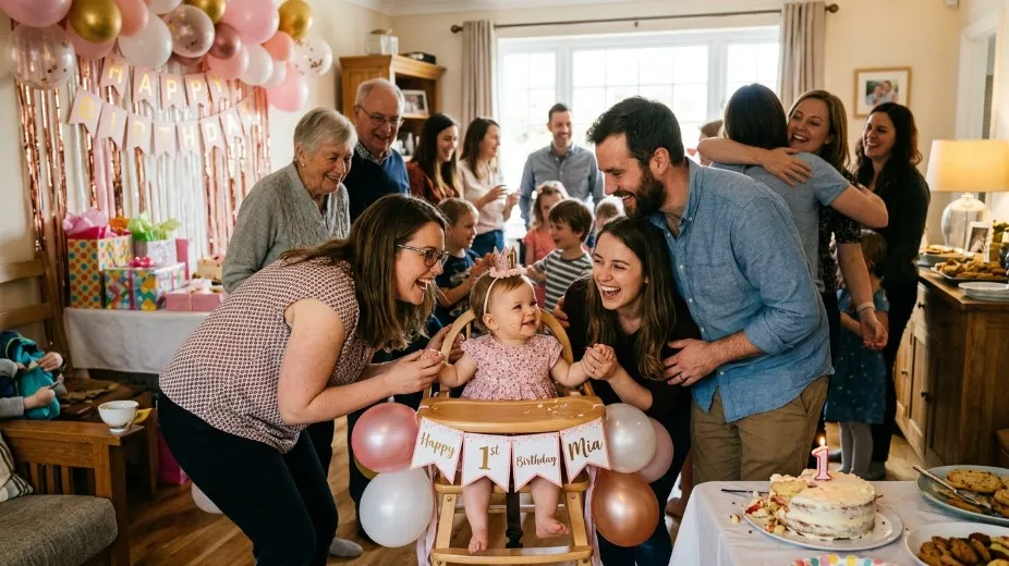 1st Birthday Wishes for Baby Girl Niece