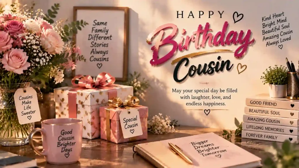 Birthday Greetings for Cousin Female