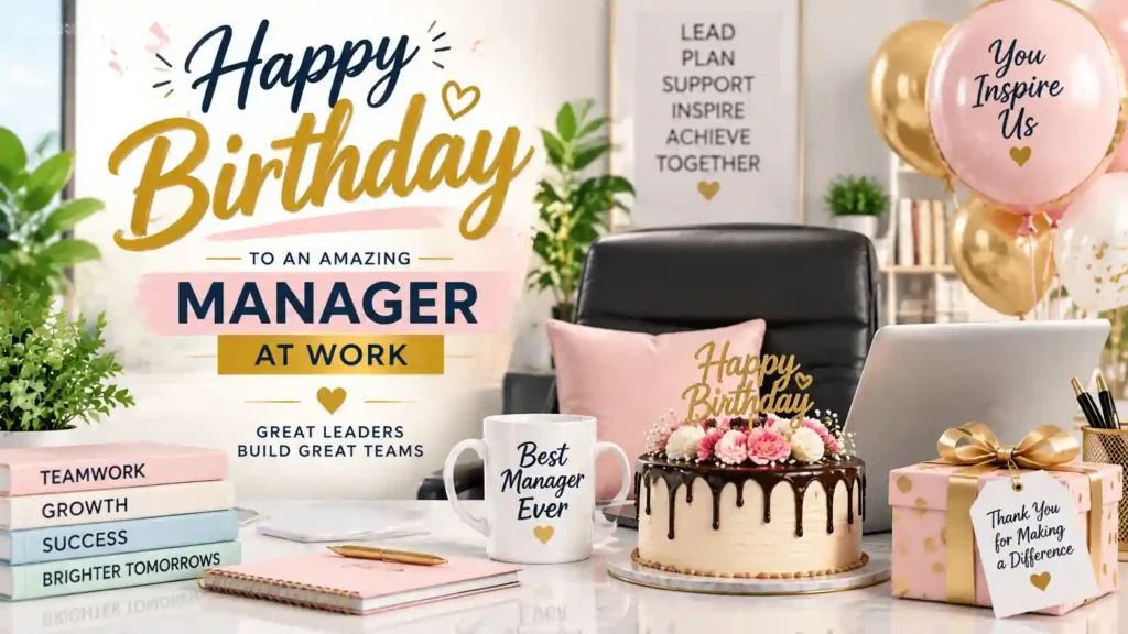 Birthday Wishes for Manager at Work