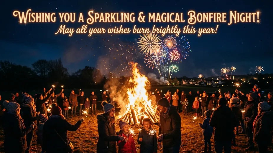 bonfire night message for wishes