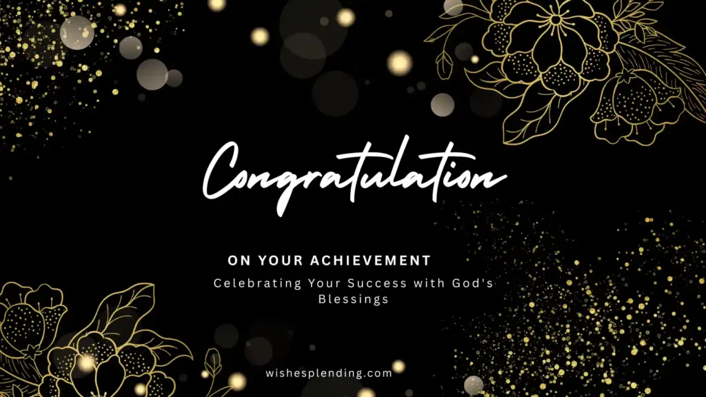 Christian Congratulations Message