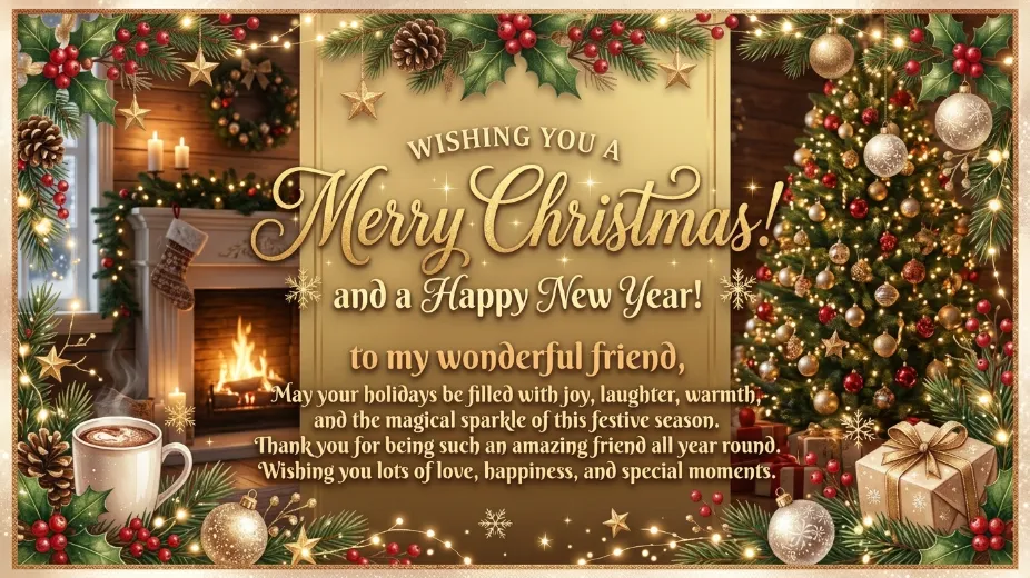 Christmas Wishes for Friend