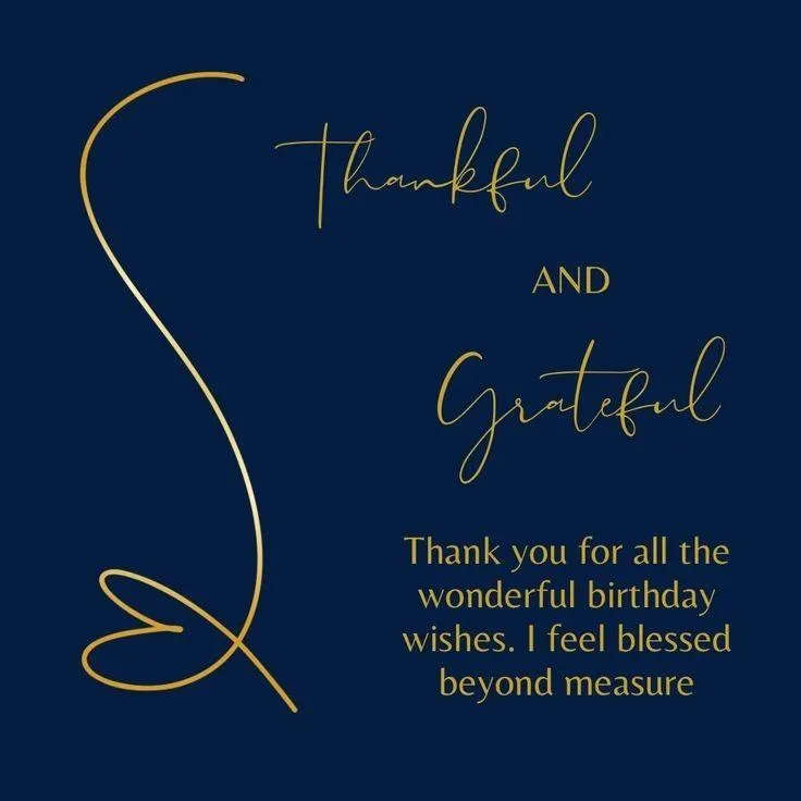 emotional thank you messages for birthday wishes