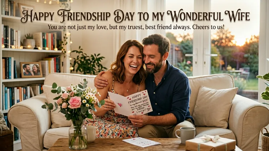 friendship day wishes for wife