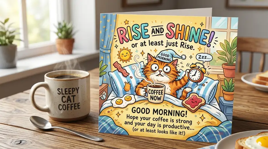 Funny Good Morning Wishes