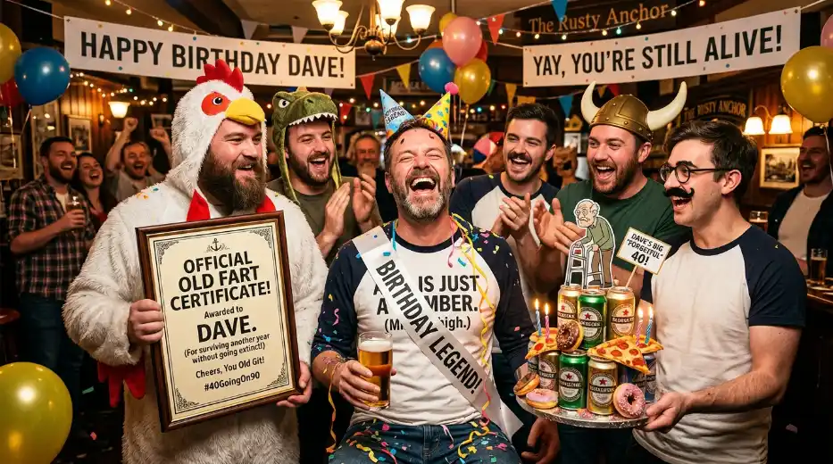 Funny Happy Birthday Wishes Male