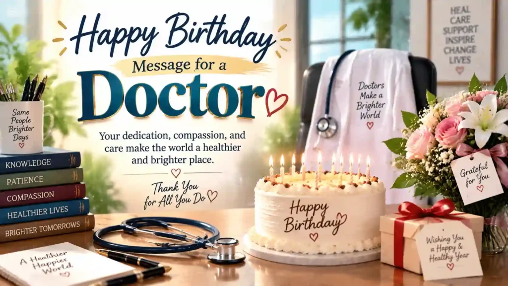 Happy Birthday Message for a Doctor