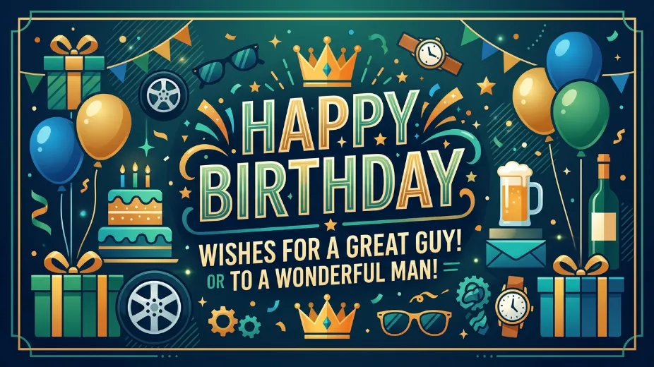 Happy Birthday Wishes Male