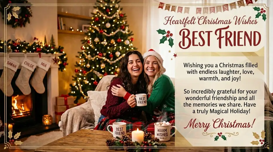 Heartfelt Best Christmas Wishes for Friend