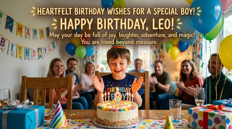 Heartfelt Birthday Wishes for Boy
