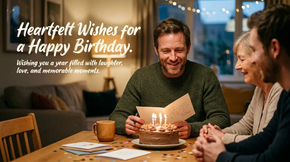 Heartfelt Happy Birthday Wishes Male