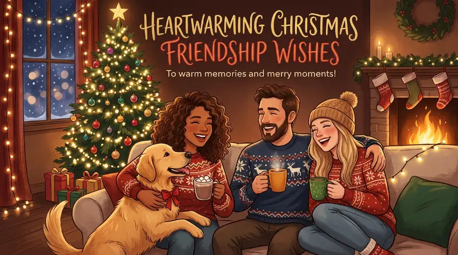 Heartwarming Christmas Friendship Wishes