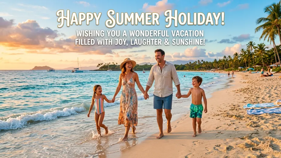 Summer Holiday Wishes