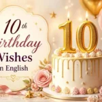 10th Birthday Wishes in English