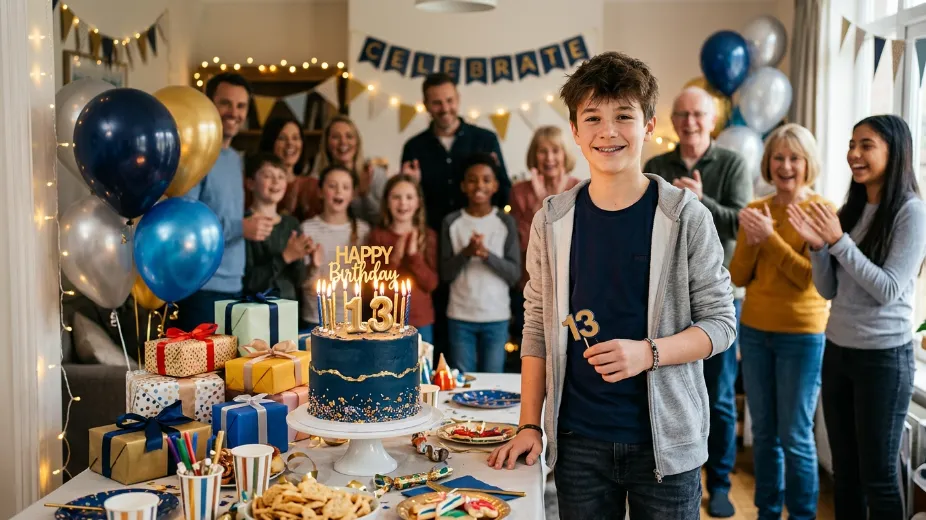 13th Birthday Wishes for Boy