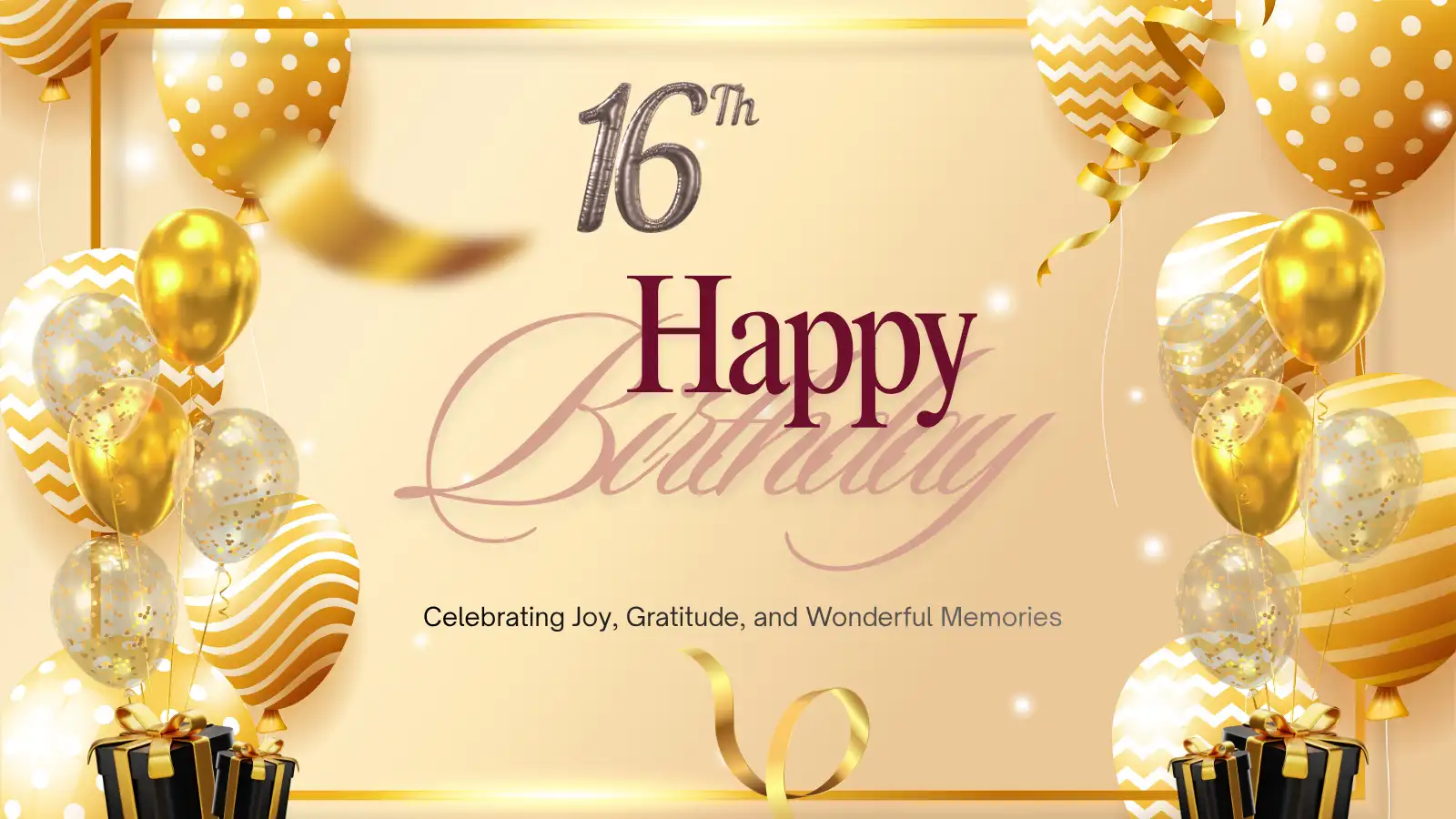 Best 16th Birthday Wishes for a Boy