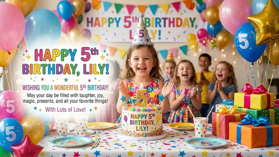 5th Birthday Wishes