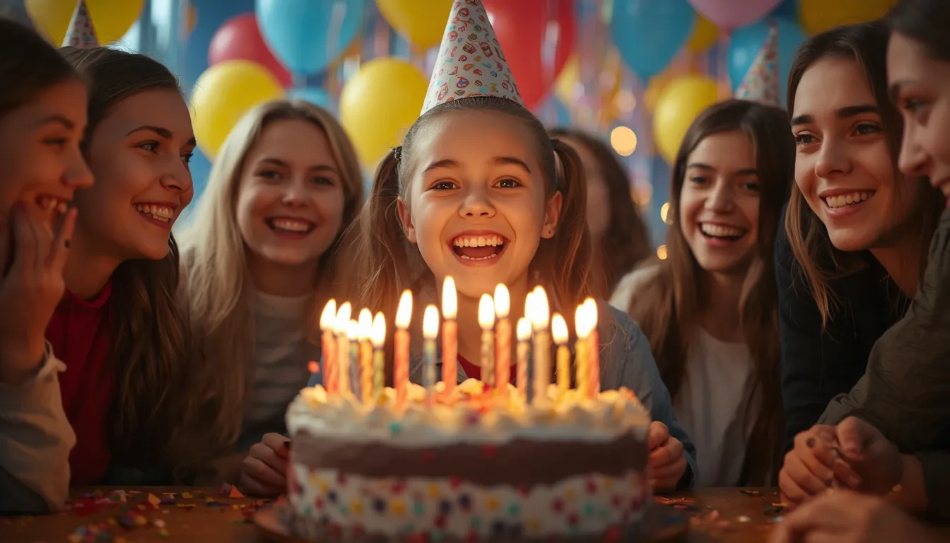 Birthday Wishes for 13 Year Old Girl