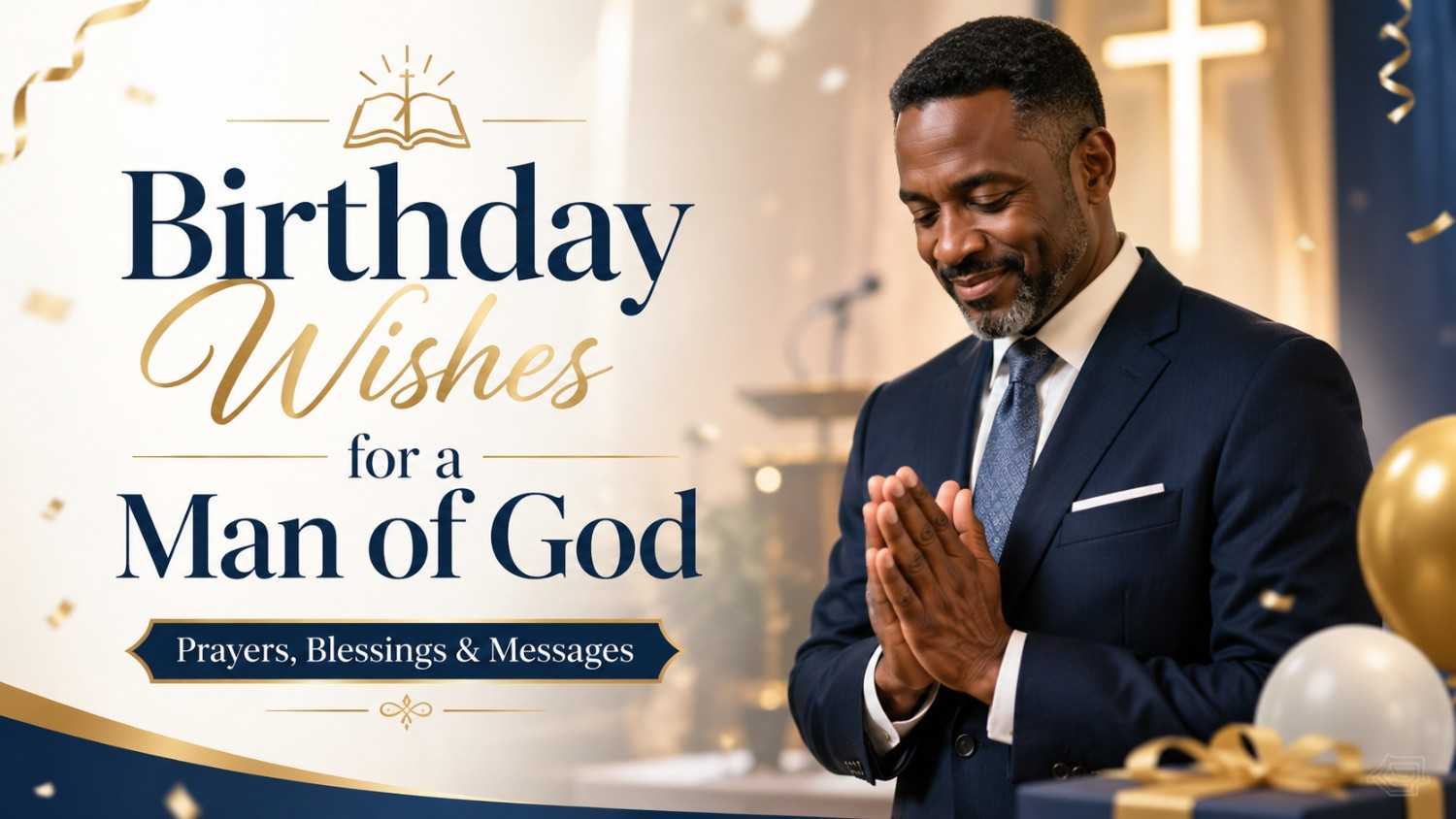 Birthday Wishes for a Man of God