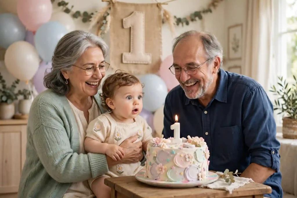 Happy 1st Birthday Wishes From Grandparents
