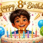 Happy 8th Birthday Boy Wishes