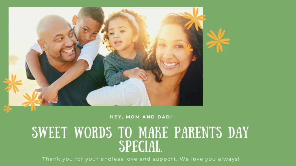 Parents Day Card Messages
