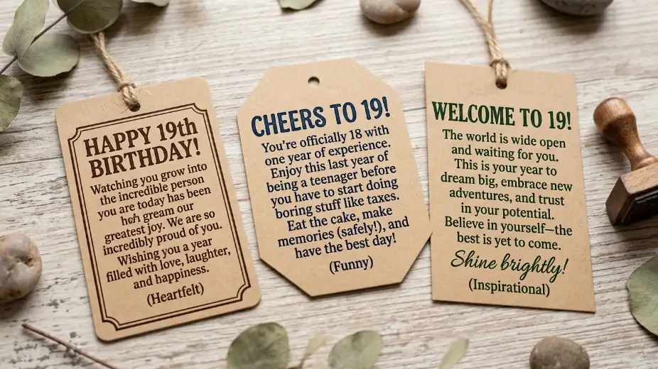 19th Birthday Wishes