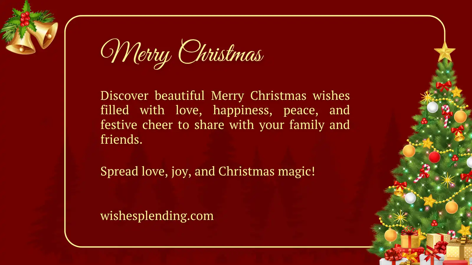 Beautiful Merry Christmas Wishes