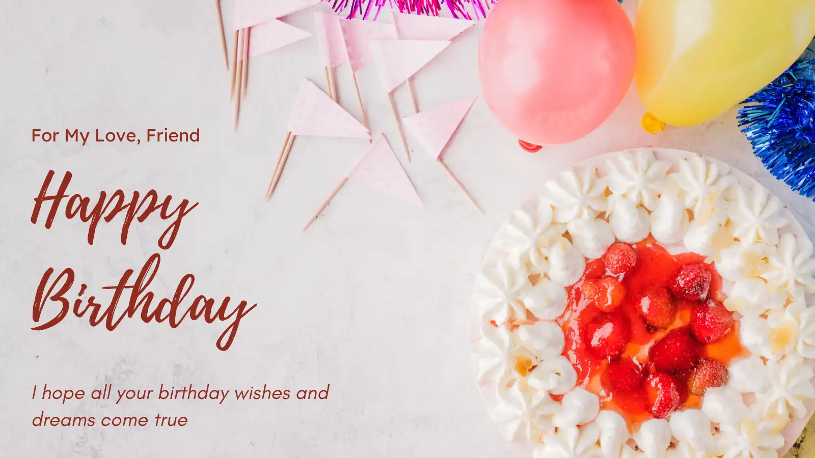 Birthday Wishes for Best Friend