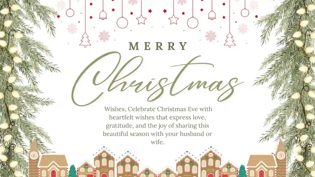 Christmas Eve Wishes for Wife and Husband