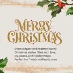 Elegant Merry Christmas Wishes