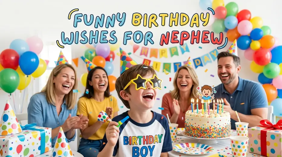 Funny Birthday Wishes for Nephew