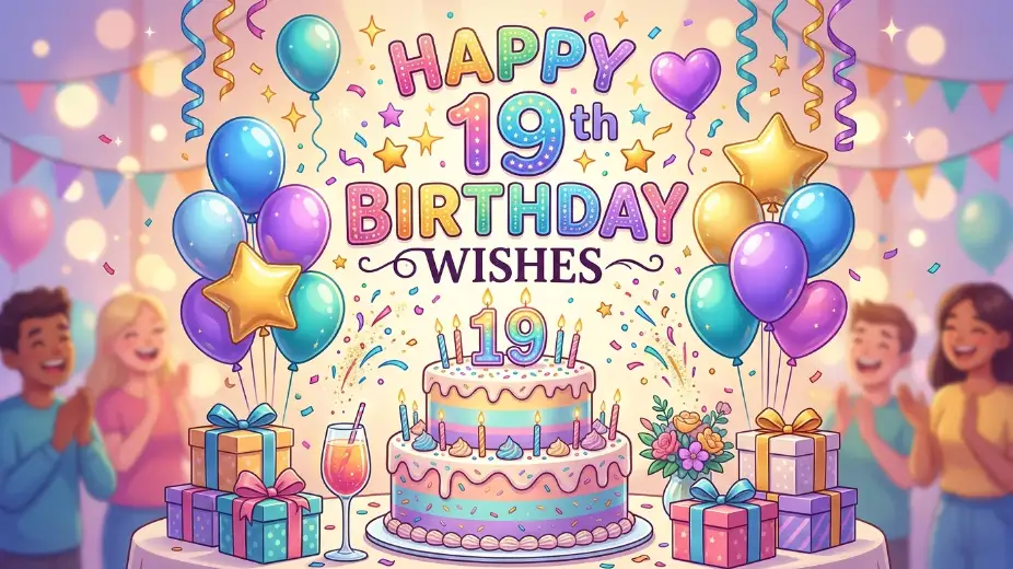 Happy 19th Birthday Wishes