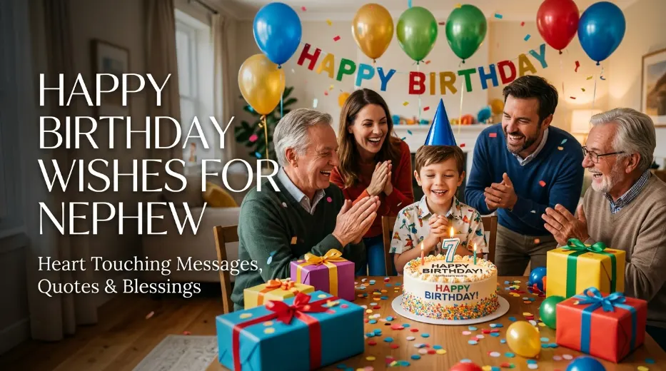 Happy Birthday Wishes for Nephew