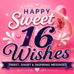 happy sweet16 wishes