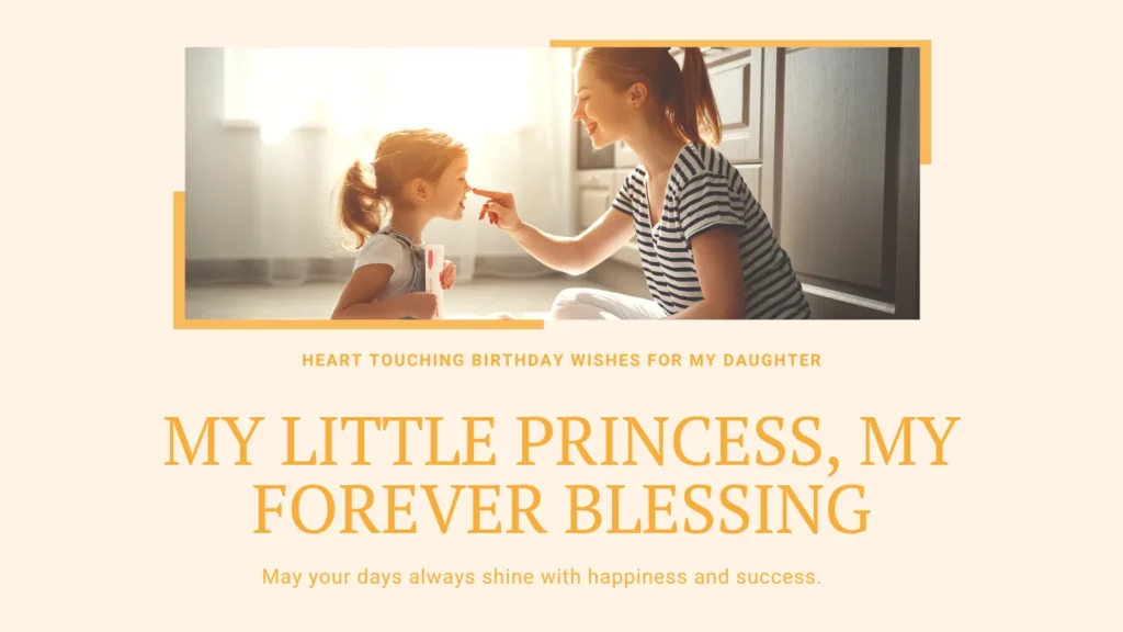 Heart Touching Birthday Wishes for Daughter from Mother in English