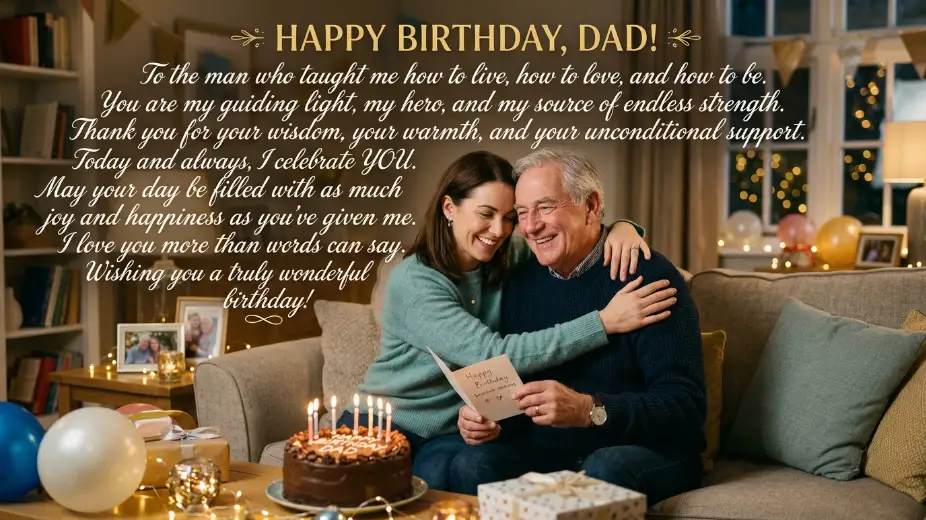 Heart Touching Birthday Wishes for Father