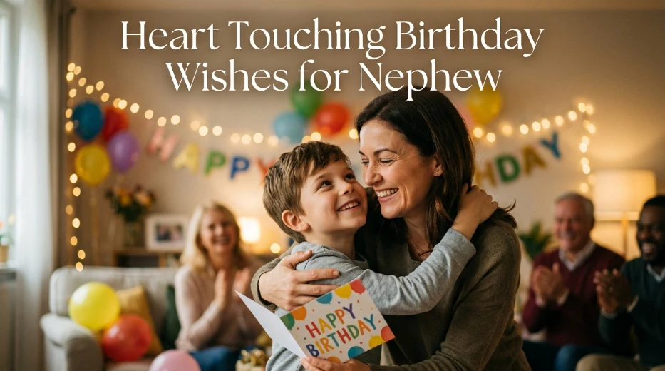 Heart Touching Birthday Wishes for Nephew