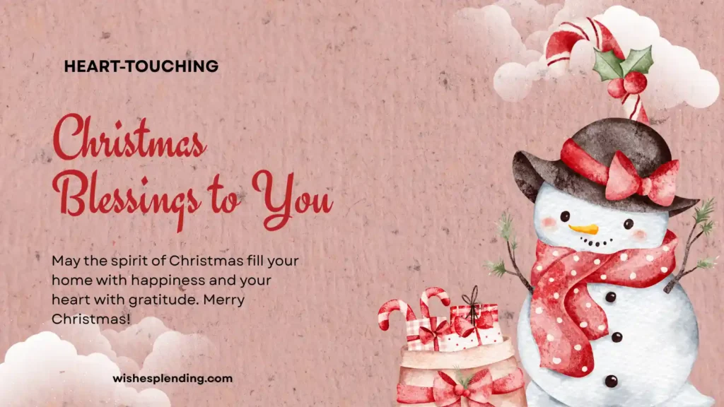 Heart-Touching Christmas Blessings