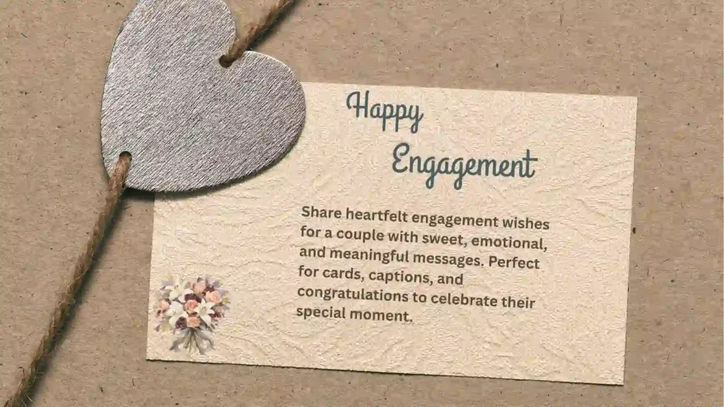 Heartfelt Engagement Wishes for a Couple