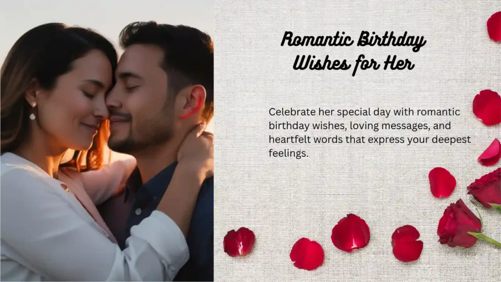 Romantic Birthday Wishes for Her