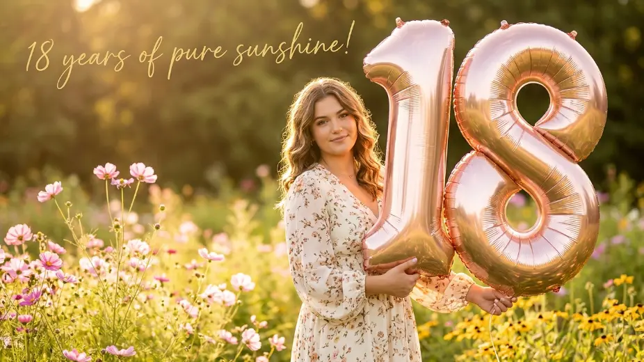 Short 18th Birthday Wishes for Daughter