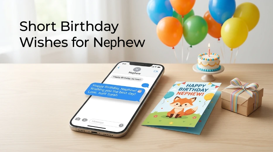 Short Birthday Wishes for Nephew