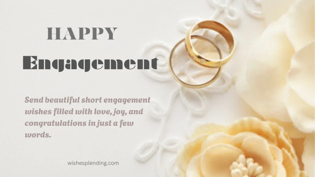Short Engagement Wishes You Can Send Instantly