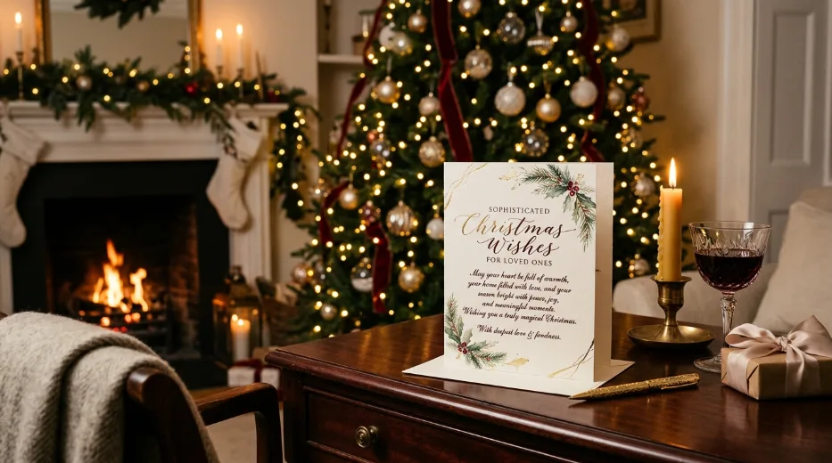 Sophisticated Christmas Wishes for Loved Ones