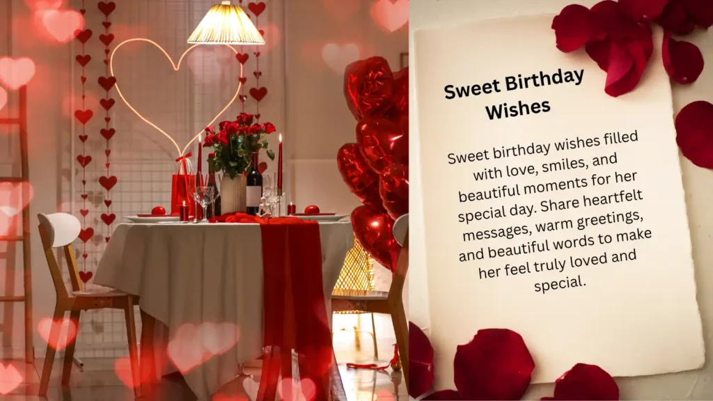 Sweet Birthday Wishes for Her