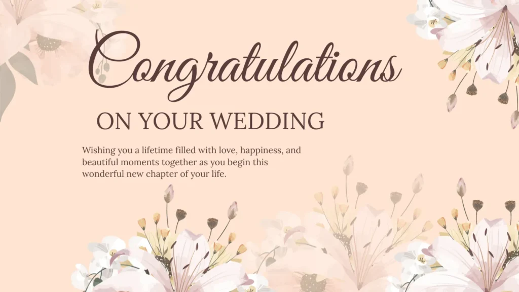Wedding Wishes for Coworker Female